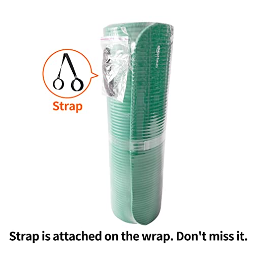 Image of Amazon Basics 1 /2 Inch Extra Thick Exercise Yoga Mat with Carrying Strap, Cushioned Support, for Fitness and Gym Workouts