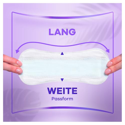 Always Daily Protect Long Slipeinlagen 64 Stück, 0 Prozent Duftstoffe, bequem mit seitlichem Auslaufschutz