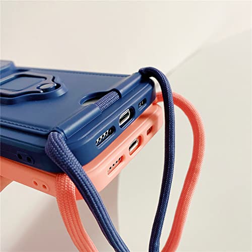 Capa de carteira de cartão de suporte de anel de silicone de cordão transversal para iphone 13 11 12