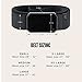 Groove Life Groove Belt Black/Stone - Men's Stretch Nylon Belt with Magnetic Aluminum Buckle, Lifetime Coverage - Small (28-32