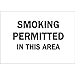 Brady 72336, No Smoking Sign, (Pack of 12 pcs)
