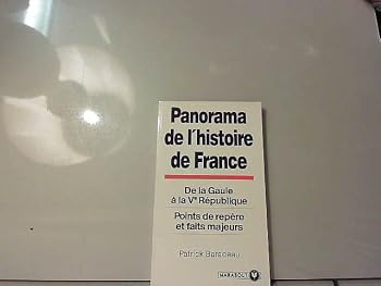 Paperback Panorama de l'histoire de France Book
