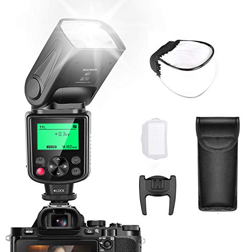 Neewer NW635 GN58 TTL Flash Speedlite with LCD Display and Soft Diffuser Compatible