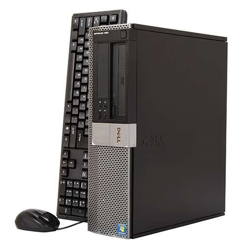 Komputer stacjonarny Dell Optiplex 990 – Intel iCORE i5 3,3 GHz Quad Core – 4 GB RAM – Windows 7/10 – używany jednostka gwarantowana.