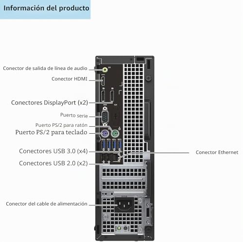 Miniatura 3 de Dell Optiplex 7050 Sff - Ordenador De Sobremesa Intel Core I5-6500, 16 Gb De Ram, Ssd De 256 Gb, Wifi, Bluetooth, Teclado Ee.Uu., Windows 11 Pro Reacondicionado