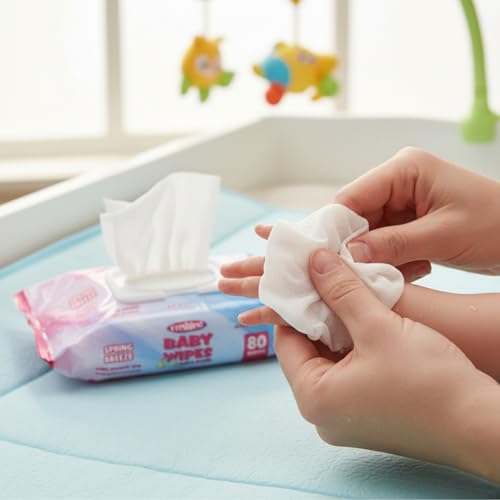 Ultimate White Baby Wipes Freshies with Lids - (Pack of 80) - Luxurious... - Image 4