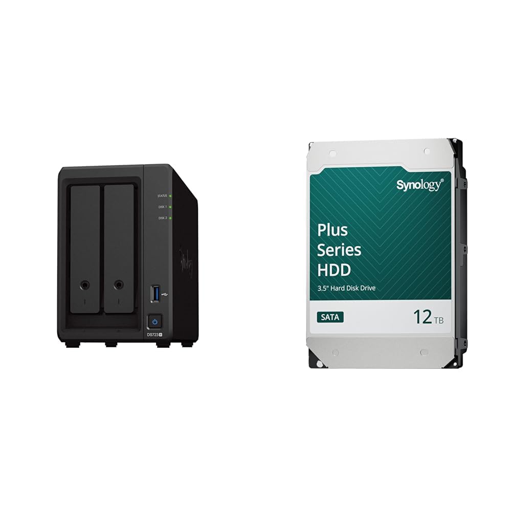 Amazon.co.jp: Synology NAS 2ベイ DiskStation DS723+[延長保証ライン