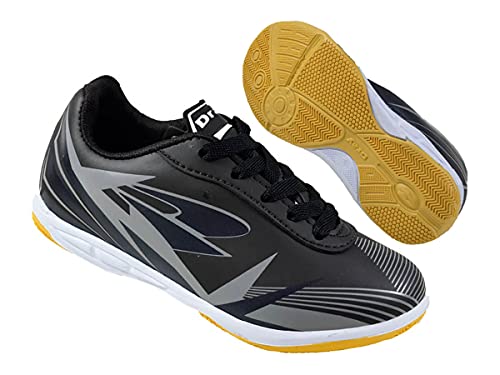 Chuteira Futsal Juvenil Dray R.311-83 Preto/Marinho 33