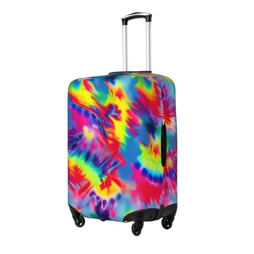 Tie Dye Pattern Print Luggage Suitcase Cover Protector Luggage Washable Covers With Concealed Zipper2
