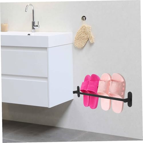 Rack à serviettes sans perçage SHINEOFI pour optimiser la douche - 6
