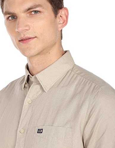 Image of Arrow Men's Solid Regular Fit Shirt