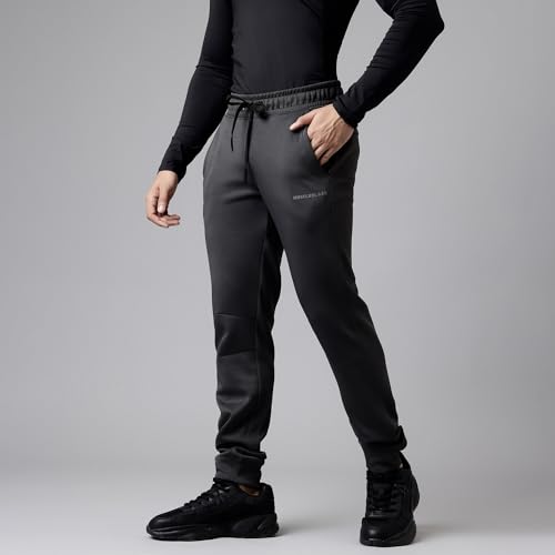 Image of MuscleBlaze Squat-Proof Joggers for Men, Lower for Gym & Sports