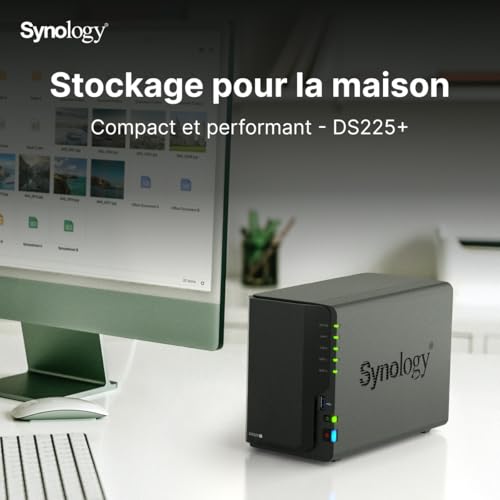 Synology DiskStation DS225+ 2 Baies - vue 7