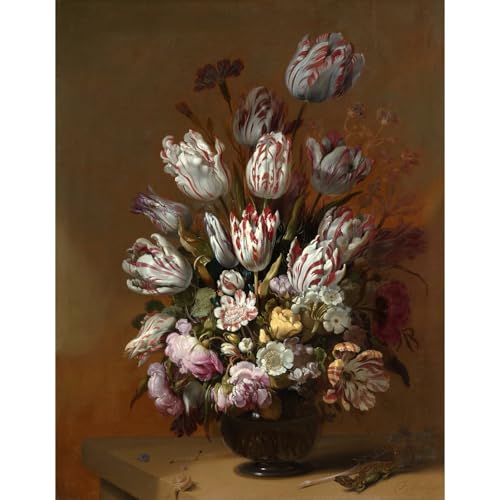 Impression giclée roulée du Bouquet de fleurs ARTICULOZY, chef-d'œuvre musée d'Amsterdam