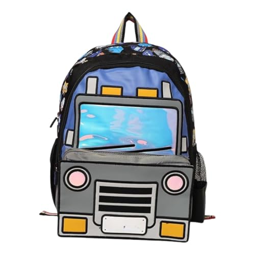 Image of Cots and Cuddles Cute Kawaii Bunny Soft Toy Large Capacity Backpack Bag for Primary School Girl Kids