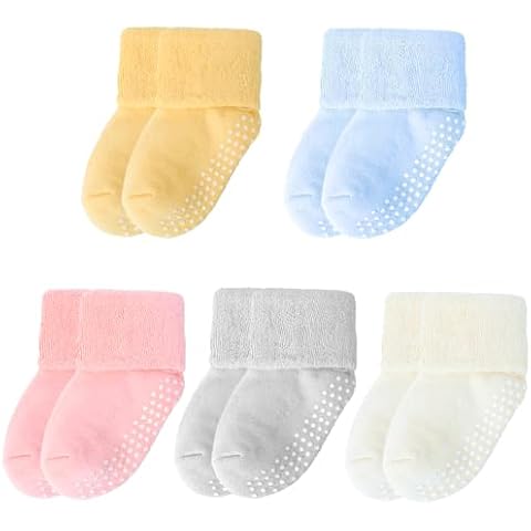 Jupsk Baby Socks with Grips for Winter Cover