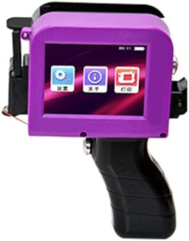 Broleo Handheld Printer Inkjet Coder, 1200Mah With Multi Languages Led, Color Date Barcode Hand For Logo Production Label, Diy