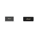 Stanmore III Bluetooth Wireless Speaker&comma;Black & Emberton II Portable Bluetooth Speaker&comma; Black & Brass
