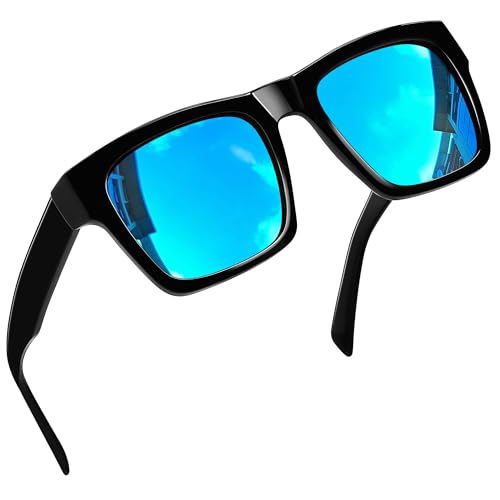 Image of Joopin Acetate Square Sunglasses Men Polarized UV400 Protection Trendy Oversized Sun Glasses Retro Shades Women
