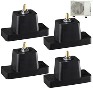 Raxfekro 4 Stück Klimaanlage Vibrationsdämpfer Gummi