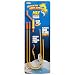 FlexiSnake Drain MAX-Drain Clog Remover Kit Includes, Rotating Handle and 2 Micro-Hook Refill Wands - Thin, Flexible and Easy to Use - Safe for Most Drains and Grates, Made in USA, 24-Inch