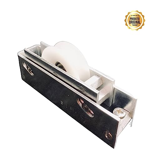 Roldana Para Porta Correr Côncava Gold 100kg Inox Carrinho