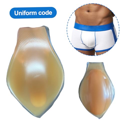 Mens Bulge Enhancer, Bulge Enhancer Men 3D Contoured Soft Silicone Self-Adhesive for Swimwear, Swimming Trunks, Brief4