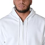 Hanes-Mens-Hoodie-EcoSmart-Fleece-Zip-Front-Hooded-Sweatshirt-Cotton-Blend-Fleece-Hooded-Sweatshirt-Mid-Weight-Zip-Up