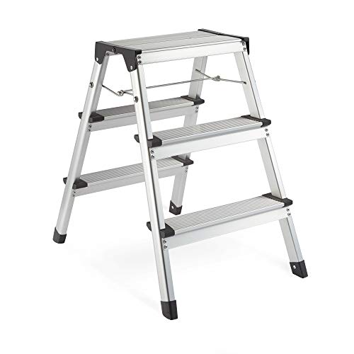 VonHaus Vouwstappen Silver Double Sided