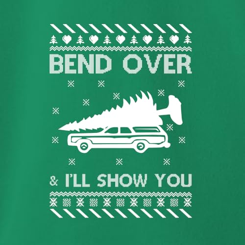 Bend Over And I'Ll Show You Ugly Christmas Sweater Unisex Crewneck 4 Bend Over And I’Ll Show You Ugly Christmas Sweater Unisex Crewneck