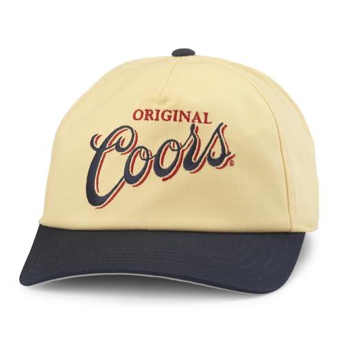 Image of AMERICAN NEEDLE Coors Beer Unisex Adjustable Snapback Baseball Hat