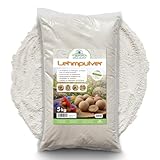Lehmpulver 5 kg – Natur Lehm für Seedballs, Insektenhotel & DIY Bauprojekte...