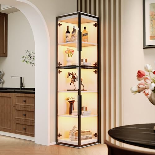 Kelodan Vitrina de cristal de 170