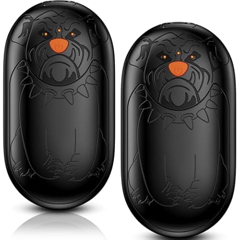 AJVV Hand Warmers, Magnetic Rechargeable Hand Warmer 2 Pack, Electric Portable Pocket Reusable Handwarmers 8000mAh with 24Hrs Long Safe Heat for Cold Weather Outdoor, Indoor, Golf, Hunting, Camping Cover
