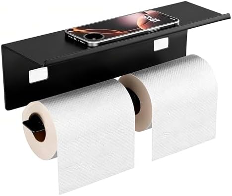 Double Toilet Paper Holder wit...