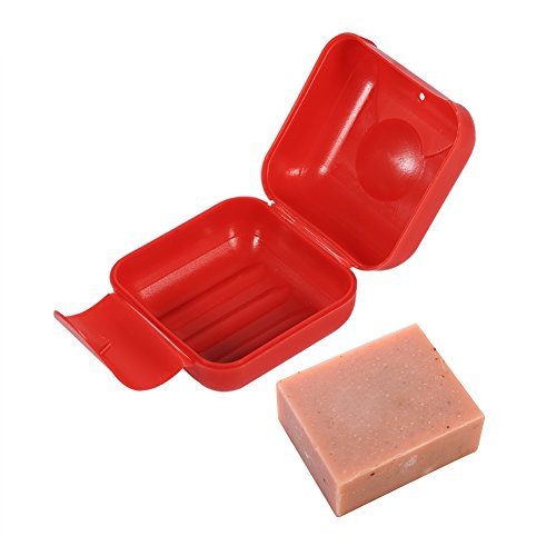 plplaaoo 4pcs Soap Travel Case,Small Soap Dish with Lid,Waterproof Leakproof Plastic Soap Box,Portable Shower Soap Case Container for Home Bathroom Travel Outdoor Hiking Camping - Image 3