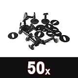 Wir versenden international FASHLADY 50PCS Auto-Innenansicht Teppich s Clips Sicherungslaschen für BMW E36 E46 E38 E39 Autozubehör