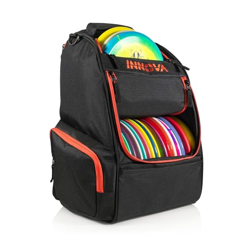 image for Innova Adventure Pack Disc Golf Backpack – Holds 25 Discs – Includ