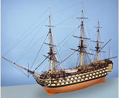 HMS Victory (1805 Trafalgar) Scale 1:72 Period Ship Highly Detailed, Accurate, Wooden Kit