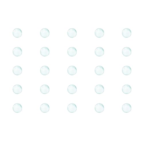 1200 cuentas de vidrio para hervir bolas de vidrio de 0.118 pulgadas de soda y lima, para mezclar botellas, transparente