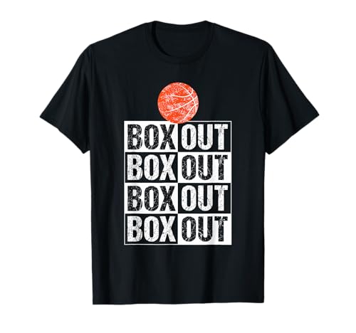 Boxout Lover Pro Player Professional Basketball T-Shirt