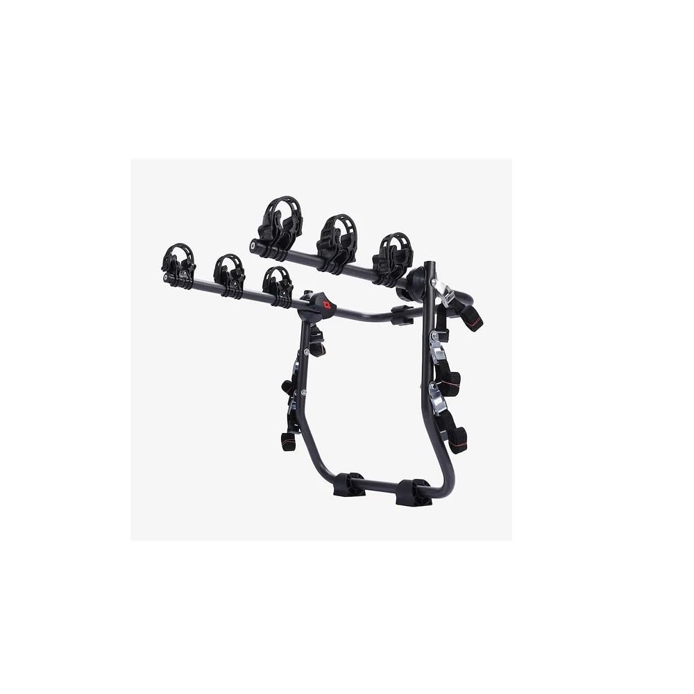 COMPATIBILE CON DACIA Duster III 5P dal 18 in poi X PORTABICI PORTELLONE POSTERIORE AUTO PER PORTARE 3 BICI PORTABICICLETTE CAM 3 POSTAZIONI ACCIAIO E REGOLAZIONI MAX 45KG