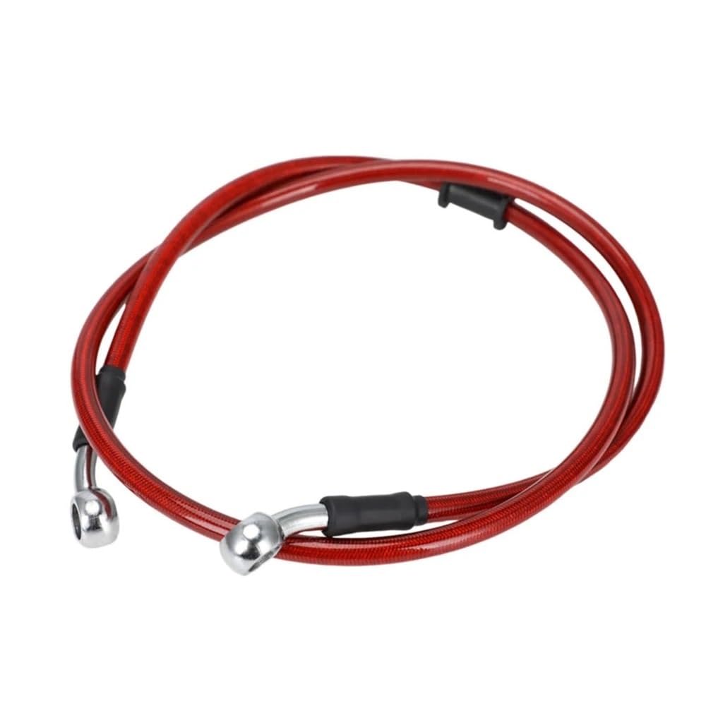 Tubo Freno Linea Moto 500-1300mm In Acciaio Intrecciato Freno Idraulico Frizione Radiatore Olio Di Raffreddamento Tubo Flessibile Linea 28 Gradi Tubo flessibile olio moto