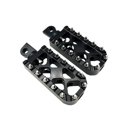 Repose-pieds moto large à 360° pour Dyna Softail Sportster
