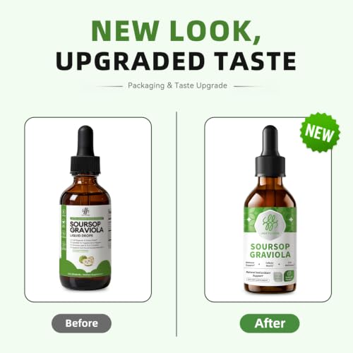 iMATCHME (2 Pack Soursop Graviola Liquid Drop for Cell Support & Regeneration, Immune System and Gut Health Support, Pure Soursop Bitters Liquid, High Absorption, Sugar/Gluten Free, Natural Flavor - image 2