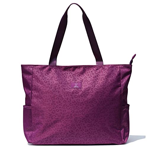 ESVAN LARGE BEACH BAG Water Resistant Lightweight 20 inch Women Oversize Tote Bag for Gym Beach Travel Pool Yoga Nurse - Image 5