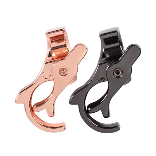 2-in-1 Sophisticated Ring - Chic Rose Gold & Mysterious Black Finishes - Ideal Companion for Diverse Occasions: Daily Use, Gaming, Driving, Office Scenarios