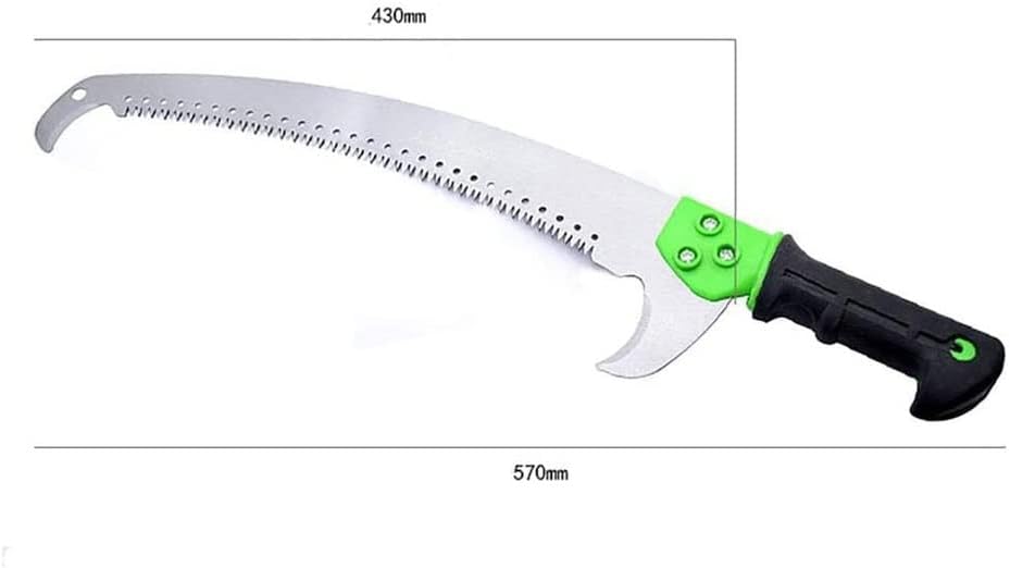 Telescopic Pruning Saw, 18FT/5.5m Profession Extendable Tree Pruner Pole Saw Use for Pruning and Trimming Branches and Leaves Garden Fruit Tree Saw