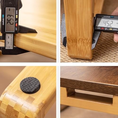 Table basse japonaise stable et compacte pour petite table d'étude - 6