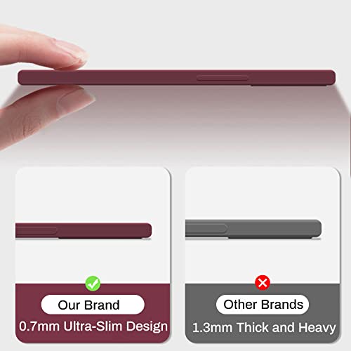 Coque carrée Samsung A02 silicone souple anti-choc fine - 4